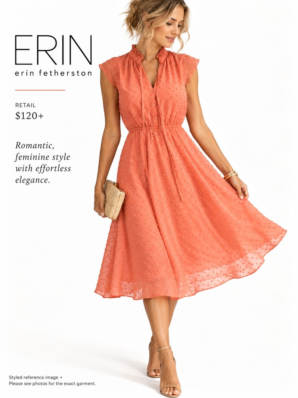 Cynthia Rowley Mini Dress in Orange Size Small Like New